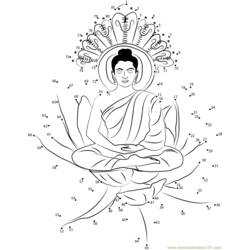 Dibujo para colorear: Mitología hindú: Buda (Dioses y diosas) #89524 - Dibujos para colorear