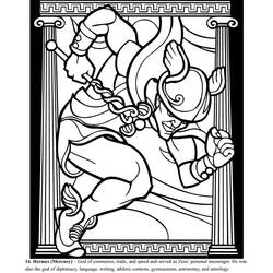 Dibujo para colorear: Mitología romana (Dioses y diosas) #110104 - Dibujos para colorear
