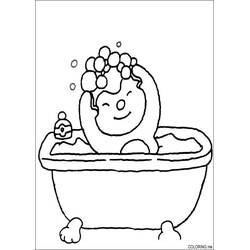 Dibujo para colorear: Baño (Edificios y Arquitectura) #61755 - Dibujos para Colorear e Imprimir Gratis