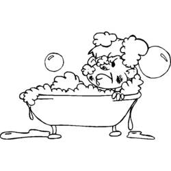 Dibujo para colorear: Baño (Edificios y Arquitectura) #61756 - Dibujos para Colorear e Imprimir Gratis