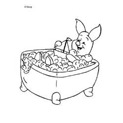 Dibujo para colorear: Baño (Edificios y Arquitectura) #61767 - Dibujos para Colorear e Imprimir Gratis