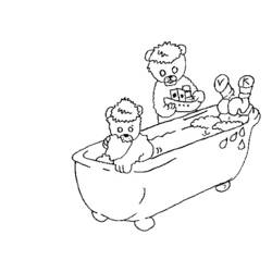 Dibujo para colorear: Baño (Edificios y Arquitectura) #61793 - Dibujos para Colorear e Imprimir Gratis