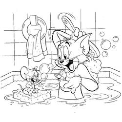 Dibujo para colorear: Baño (Edificios y Arquitectura) #61798 - Dibujos para Colorear e Imprimir Gratis