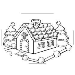 Dibujo para colorear: Casa (Edificios y Arquitectura) #64800 - Dibujos para Colorear e Imprimir Gratis
