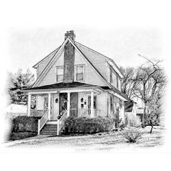 Dibujo para colorear: Casa (Edificios y Arquitectura) #66543 - Dibujos para Colorear e Imprimir Gratis