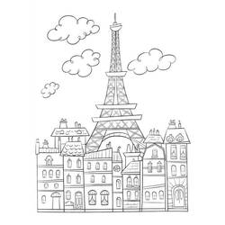Dibujo Ciudad (Edificios y Arquitectura) #200585 para imprimir y colorear