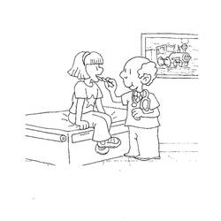 Dibujo Hospital (Edificios y Arquitectura) #190213 para imprimir y colorear