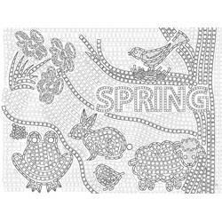 Dibujo Mosaico (Edificios y Arquitectura) #203670 para imprimir y colorear