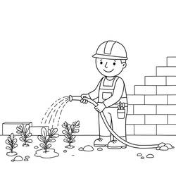 Dibujo Obras (Edificios y Arquitectura) #220868 para imprimir y colorear