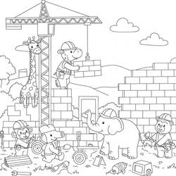 Dibujo Obras (Edificios y Arquitectura) #220880 para imprimir y colorear