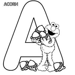 Dibujo para colorear: Alfabeto (Educativo) #124635 - Dibujos para Colorear e Imprimir Gratis