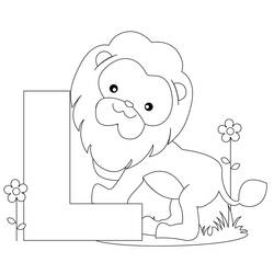 Dibujo para colorear: Alfabeto (Educativo) #124694 - Dibujos para Colorear e Imprimir Gratis