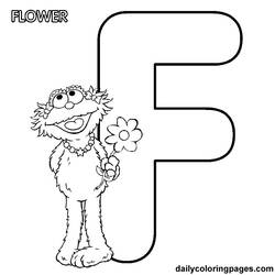 Dibujo para colorear: Alfabeto (Educativo) #124819 - Dibujos para Colorear e Imprimir Gratis