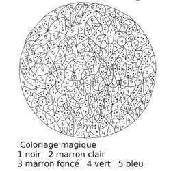 Dibujo para colorear: Dibujos mágicos (Educativo) #126106 - Dibujos para colorear