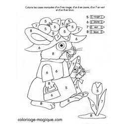 Dibujo para colorear: Dibujos mágicos (Educativo) #126196 - Dibujos para Colorear e Imprimir Gratis