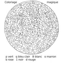 Dibujo para colorear: Dibujos mágicos (Educativo) #126216 - Dibujos para Colorear e Imprimir Gratis