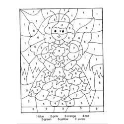 Dibujo para colorear: Dibujos mágicos (Educativo) #126228 - Dibujos para Colorear e Imprimir Gratis