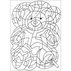 Dibujo para colorear: Dibujos mágicos (Educativo) #126263 - Dibujos para Colorear e Imprimir Gratis