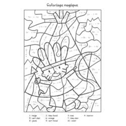 Dibujo para colorear: Dibujos mágicos (Educativo) #126292 - Dibujos para Colorear e Imprimir Gratis