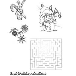 Dibujo para colorear: Laberintos (Educativo) #126495 - Dibujos para Colorear e Imprimir Gratis