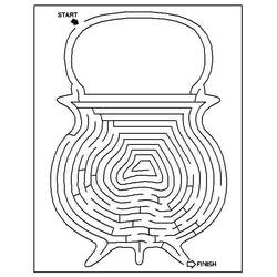 Dibujo para colorear: Laberintos (Educativo) #126507 - Dibujos para Colorear e Imprimir Gratis