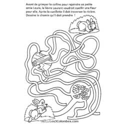 Dibujo para colorear: Laberintos (Educativo) #126583 - Dibujos para Colorear e Imprimir Gratis