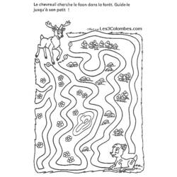 Dibujo para colorear: Laberintos (Educativo) #126614 - Dibujos para Colorear e Imprimir Gratis