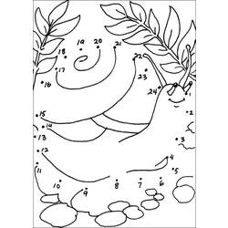 Dibujo para colorear: Punto a punto colorear (Educativo) #125856 - Dibujos para Colorear e Imprimir Gratis