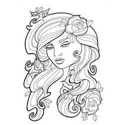 Dibujo para colorear: Adolescente (Familia y Amigos) #194482 - Dibujos para Colorear e Imprimir Gratis