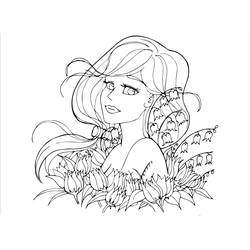 Dibujo para colorear: Adolescente (Familia y Amigos) #194495 - Dibujos para Colorear e Imprimir Gratis