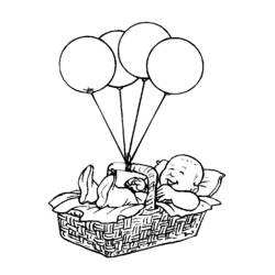 Dibujo para colorear: Bebé (Familia y Amigos) #86627 - Dibujos para Colorear e Imprimir Gratis