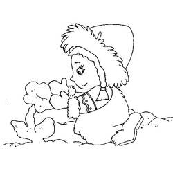 Dibujo para colorear: Esquimal (Familia y Amigos) #191322 - Dibujos para Colorear e Imprimir Gratis