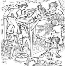 Dibujo Familia (Familia y Amigos) #95104 para imprimir y colorear