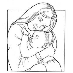 Dibujo Mamá (Familia y Amigos) #209423 para imprimir y colorear