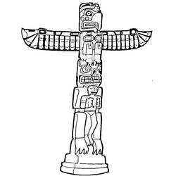 Dibujo para colorear: Nativo Americano (Familia y Amigos) #149049 - Dibujos para Colorear e Imprimir Gratis