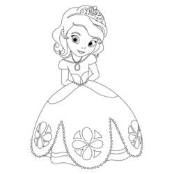 Dibujo para colorear: Niña (Familia y Amigos) #96585 - Dibujos para Colorear e Imprimir Gratis