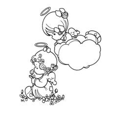 Dibujo para colorear: Niña (Familia y Amigos) #96743 - Dibujos para Colorear e Imprimir Gratis