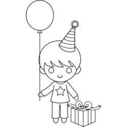 Dibujo para colorear: Niño (Familia y Amigos) #97434 - Dibujos para Colorear e Imprimir Gratis