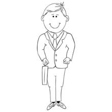 Dibujos para colorear: Papá - Dibujos para Colorear e Imprimir Gratis