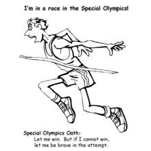 Dibujo para colorear: Persona con Discapacidad (Familia y Amigos) #98424 - Dibujos para Colorear e Imprimir Gratis