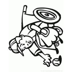 Dibujo para colorear: Persona con Discapacidad (Familia y Amigos) #98435 - Dibujos para Colorear e Imprimir Gratis