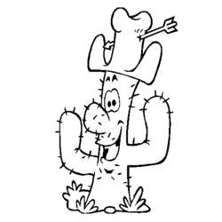 Dibujo para colorear: Vaquero (Familia y Amigos) #91683 - Dibujos para Colorear e Imprimir Gratis