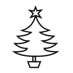 Dibujo para colorear: Árbol de Navidad (Fiestas y Celebraciones) #167438 - Dibujos para Colorear e Imprimir Gratis
