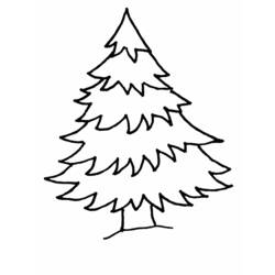 Dibujo para colorear: Árbol de Navidad (Fiestas y Celebraciones) #167455 - Dibujos para Colorear e Imprimir Gratis