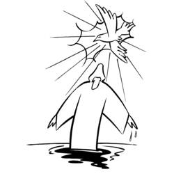 Dibujo para colorear: Bautismo (Fiestas y Celebraciones) #57525 - Dibujos para Colorear e Imprimir Gratis