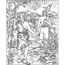 Dibujo para colorear: Bautismo (Fiestas y Celebraciones) #57547 - Dibujos para Colorear e Imprimir Gratis