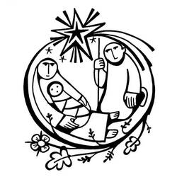 Dibujos para colorear: Belén - Dibujos para Colorear e Imprimir Gratis