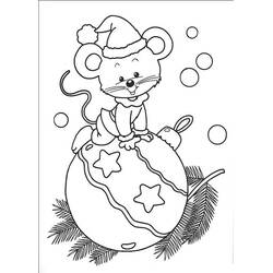 Dibujo para colorear: Bola de Navidad (Fiestas y Celebraciones) #176217 - Dibujos para Colorear e Imprimir Gratis