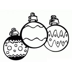 Dibujo para colorear: Bola de Navidad (Fiestas y Celebraciones) #176234 - Dibujos para Colorear e Imprimir Gratis