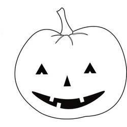 Dibujo para colorear: Calabaza de Halloween (Fiestas y Celebraciones) #190770 - Dibujos para Colorear e Imprimir Gratis